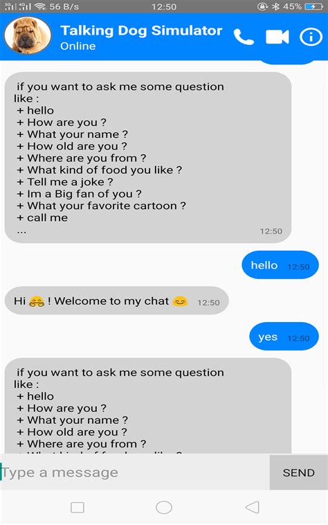 Dingtone also gives you a free number as 2nd line, a real phone number with local area code for wifi calling and free texting. Amazon.com: Talking Dog Simulator Call Video Prank Call ...