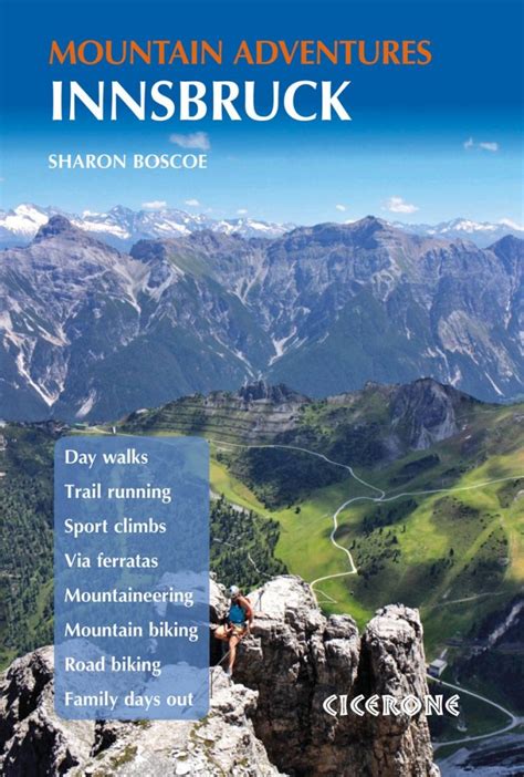 Innsbruck Mountain Adventures Cicerone Press Útikönyv
