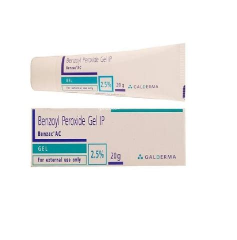 Finished Product Benzoyl Peroxide Benzac Ac Cream At Rs 1382piece In