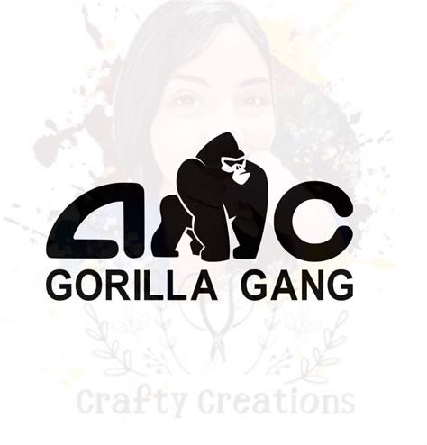 Amc Stock Gorilla Gang Vinyl Decal Amc Decal Amc Gorilla Etsy