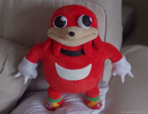 Knuckles has been voiced by several different actors over the years. Ugandan Meme Knuckles Soft Toy - заказать на Ярмарке ...