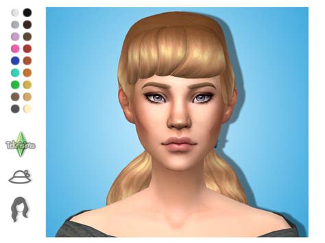 Stardust Sims 4 — Tekri Cinderella Finally Cinderellas Hair Is