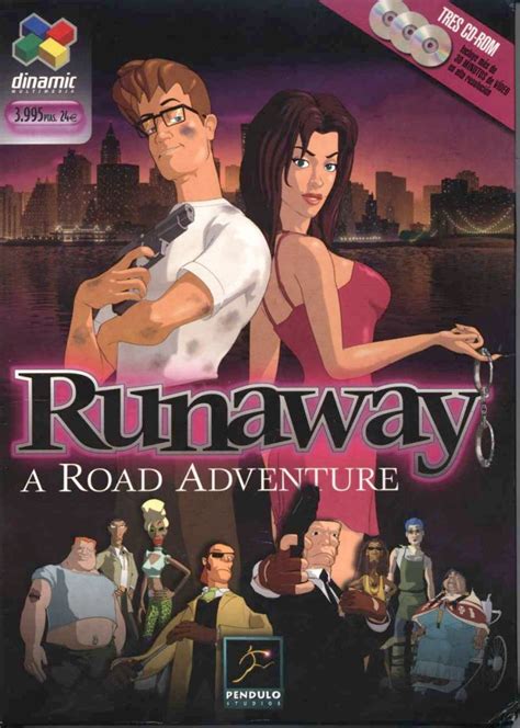 Runaway A Road Adventure 2001 Windows Box Cover Art Mobygames