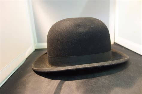 Vintage Stetson Black Bowler Or Derby Hat John B Stetson Etsy