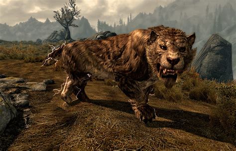 Sabre Cat Skyrim Elder Scrolls Fandom Powered By Wikia