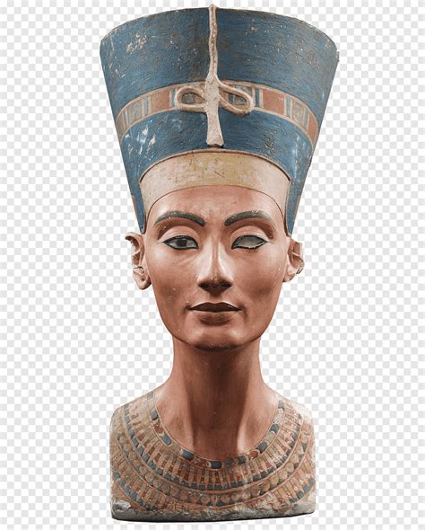 Египетский бюст фараона Эхнатон Нефертити Бюст Египетский музей Берлина Древний Египет Амарна
