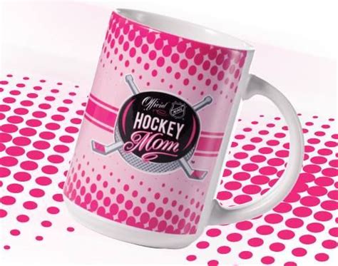 the nhl® hockey mom mug is here perfect for those cherished moments when mom can relax with her