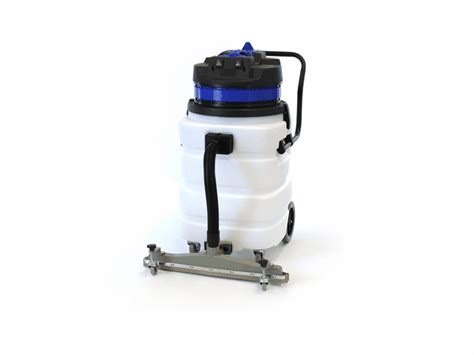 Industrial Vacuum Cleaner Wetdry 2 Motors Front Squeegee 24 Gallon