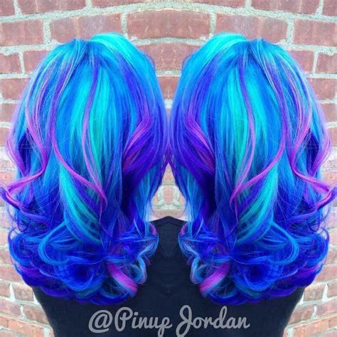 Blue Waves Hair Color Crazy Beauty Hair Color Royal Blue Hair