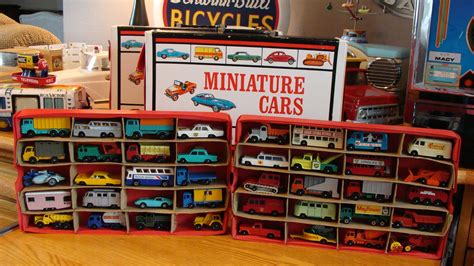 Vintage Matchbox Cars And Case From The 1960s