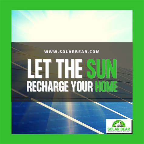 Let The Sun Recharge Your Home Solar Energy Solutions Solar Panel