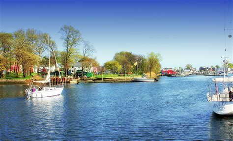 Milford Harbor In Spring Photograph By Cathy Leite Photography