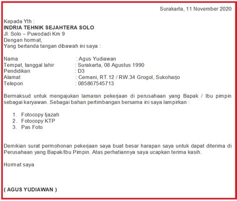 Contoh surat lamaran kerja yang baik dan benar selalu menjadi solusi kamu yang ingin melamar pekerjaan disuatu perusahaan atau instansi pemerintah. Contoh Surat Lamaran Kerja Di Instansi Pemerintahan ...
