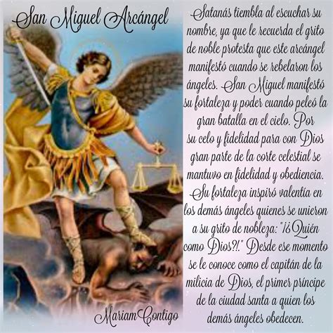 Lista 95 Foto Oracion De Proteccion A San Miguel Arcangel Para Rezar