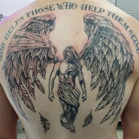 The Fallen Angel Tattoo Is One Such Symbol That Embodies The Power And