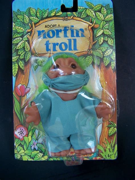 Vintage Toy 1986 Dam Norfin Troll Doll Nos Never Opened