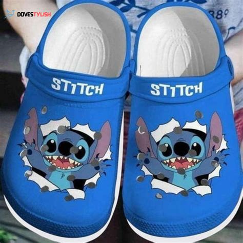 Customized Cute Stitch Clogs Personalized Cartoon Slippers For Adults