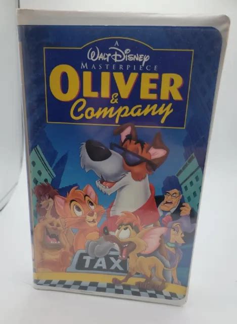 Walt Disney Oliver And Company Vhs 1996 Masterpiece Collection 2500
