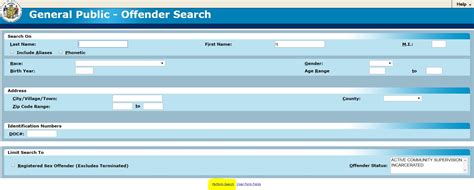 Wisconsin Inmate Search Wi Department Of Corrections Inmate Locator