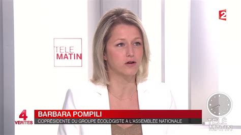 Template:infobox politician barbara pompili (born 1975) is a french politician. Les 4 vérités - Barbara Pompili - YouTube