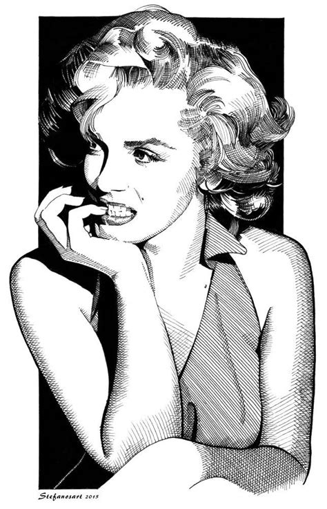 See more ideas about marilyn monroe, marilyn monroe art, marilyn. Marilyn+Monroe+by+Stefanosart - drawing / This image first ...