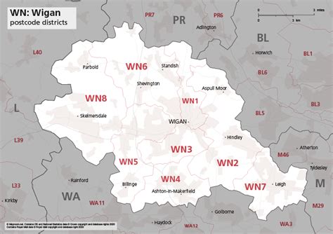 Map Of Wa Postcode Districts Warrington Maproom Vrogue Co