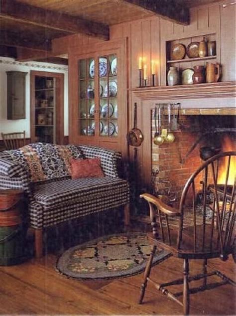 Country Decorating American Country Colonial Living Room Colonial