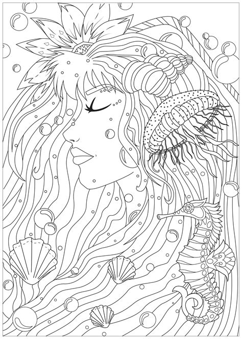 10 Mandala Jellyfish Coloring Page Pictures Colorist