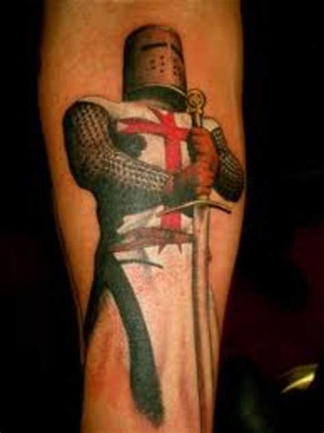 42 Black And Grey Knight Tattoo Designs