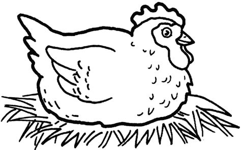 Search through 623,989 free printable colorings. Hen Coloring Pages For Kids at GetColorings.com | Free ...
