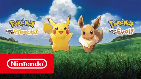 Un Trailer De Lancement Pour Pokémon Lets Go Pikachu Et Évoli