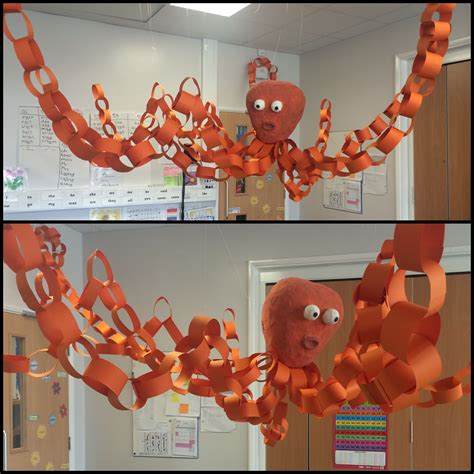 Under the sea topic Eyfs Octopus Display.. | Under the sea crafts, Sea crafts, Under 