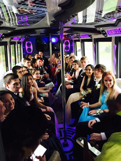 A Limo Or Party Bus For Prom Party Safely Anywhere In Ny Partybusesnyc