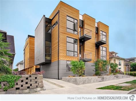 15 Geometric Modern Home Designs Home Design Lover Apartment Building