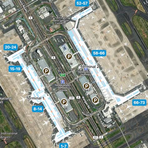 Tokyo Haneda Airport Map Hnd Terminal Guide