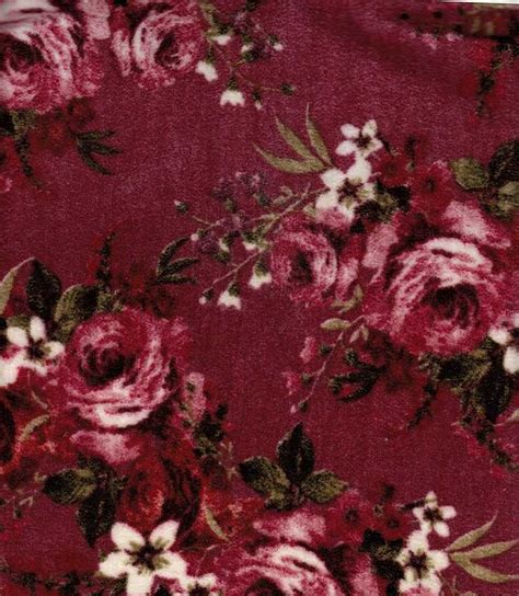 Floral Knit Velvet Fabric - Velvet Ptf031 Mauve-Mauve - Fabrics by the Yard