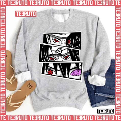 Eyes Uchiha Obito Naruto Shippuden Unisex Sweatshirt Teeruto