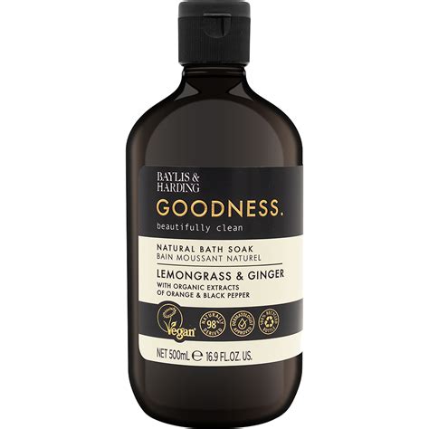Goodness Lemongrass And Ginger Bath Soak Nordicfeel