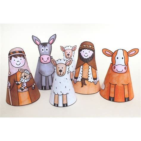 Titled monumental nativity, this nativity scene was originally created between 1965 and 1975 by the references to the greek, egyptian and sumerian sculptures of the characters suggest the liberal. Colour In Nativity