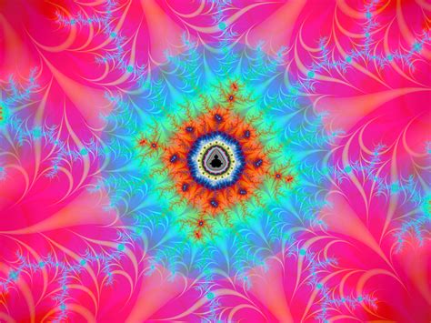 Fractal Abstract Psychedelic Wallpapers Hd Desktop And