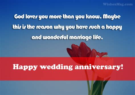 Christian Wedding Anniversary Wishes Religious Messages