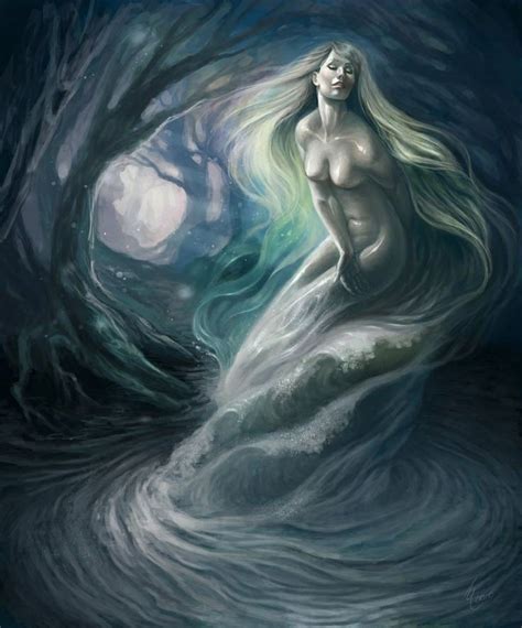 Water Nymph In Greek Mythology The Naiads Are A Type Of Female Spirit