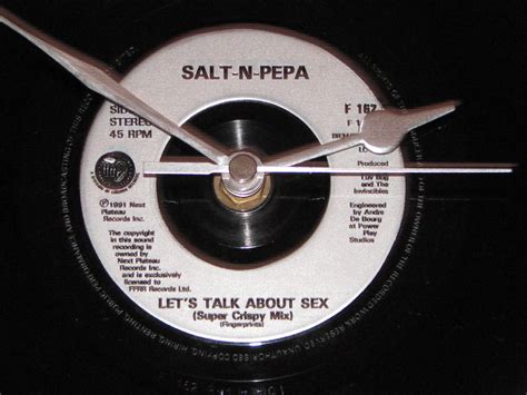 Salt N Pepa Lets Talk About Sex 7 Vinyl Record