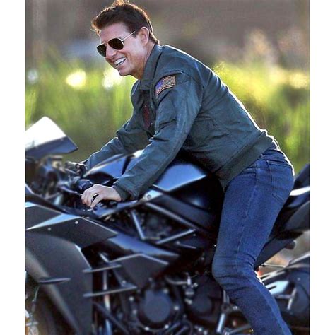 Tom Cruise Top Gun 2 Maverick Bomber Jacket Filmleatherjacket