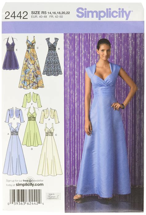 Evening Gown Dress Patterns Design Patterns