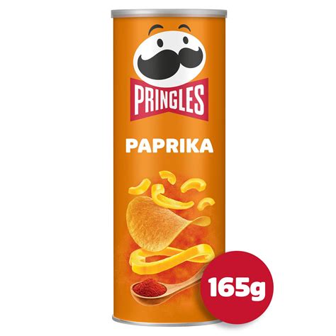 Pringles Paprika Sharing Crisps 165g Sharing Crisps Iceland Foods