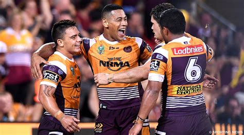 The brisbane broncos are a professional rugby league club competing in the national rugby league telstra premiership. NRL - NRL 2019 : Présentation des Brisbane Broncos - Rugby ...