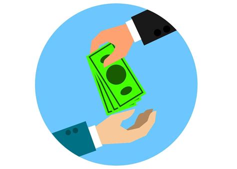 Circle Icon Clip Art Bribery Give Money Pay Buy Illustration Finance
