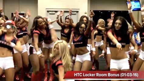 Texans Cheerleaders Sexy Locker Room Celebration Youtube