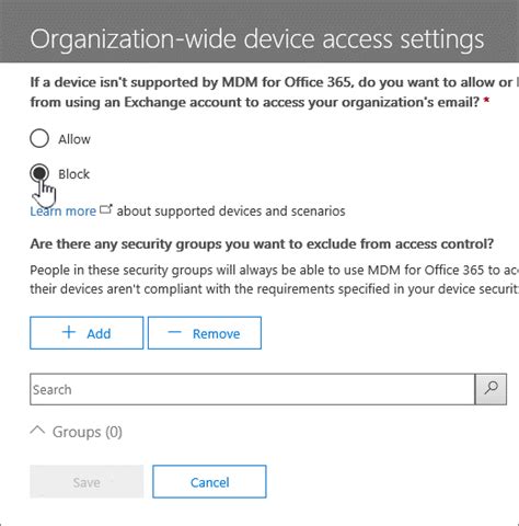 Manage Device Access Settings In Basic Mobility And Security